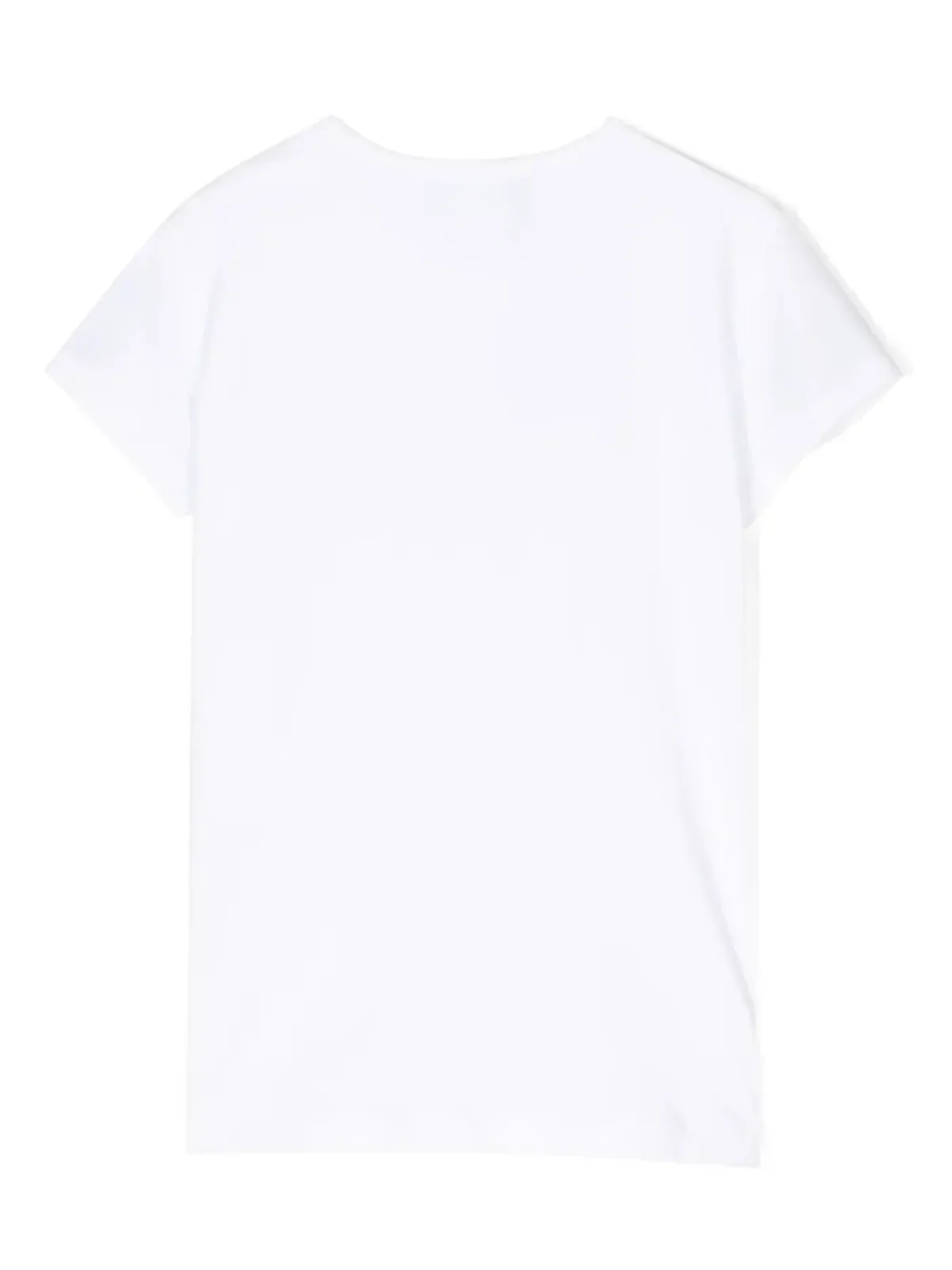Lanvin Enfant ロゴ刺繍スパンコール付きTシャツ - 画像2