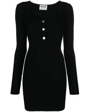 MOSCHINO JEANS 長袖リブニットドレス - サムネイル1