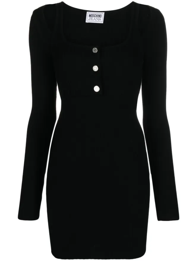 Moschino Jeans MOSCHINO JEANS 長袖リブニットドレスの商品画像