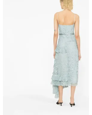 ERDEM Melora アシンメトリック レース ドレス - サムネイル3