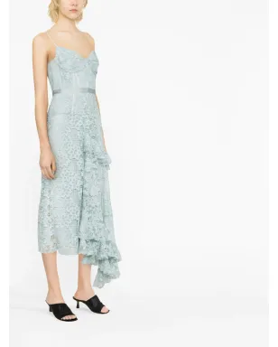 ERDEM Melora アシンメトリック レース ドレス - サムネイル4