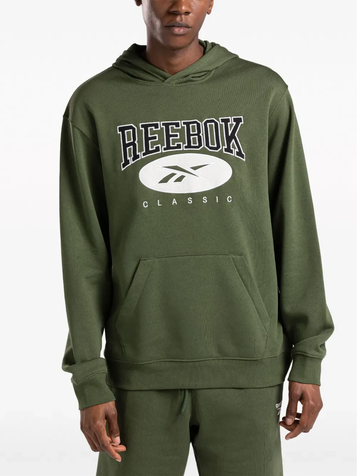 Reebok Varsityロゴ刺繍フーディ - 画像3