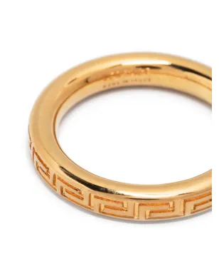 Versace Greek Key band ring - Gold - サムネイル3