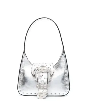 MOSCHINO JEANS buckle-detail tote bag - Grey - サムネイル1
