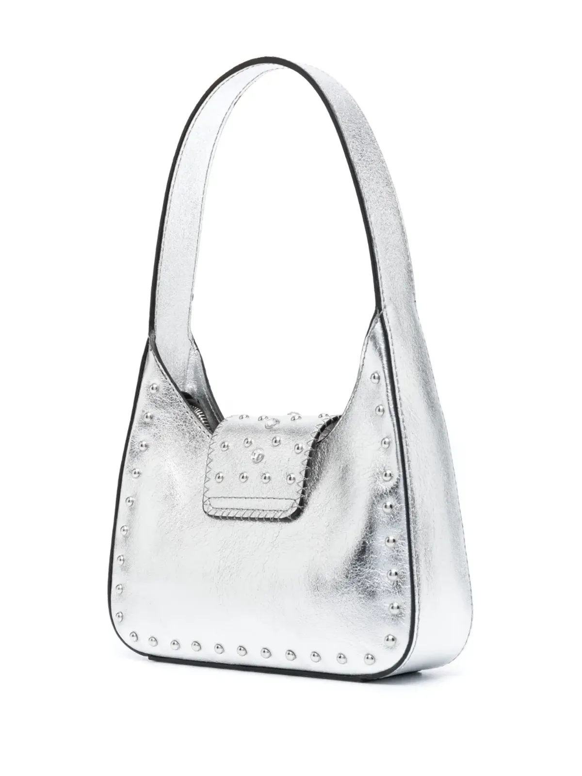 MOSCHINO JEANS buckle-detail tote bag - Grey - 画像4