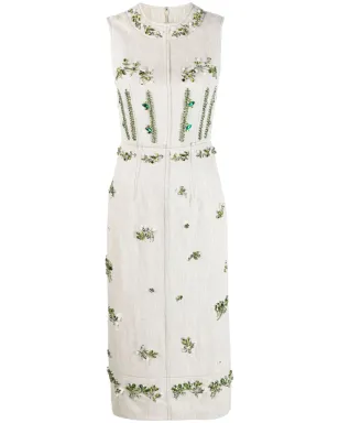 ERDEM Ellery ノースリーブドレス - サムネイル1