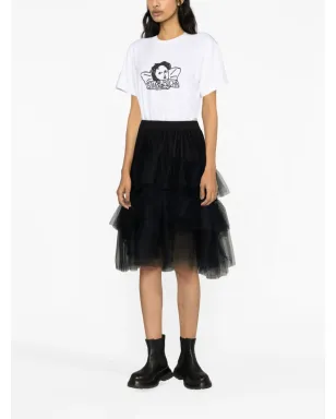 Simone Rocha ティアードチュールスカート - サムネイル2