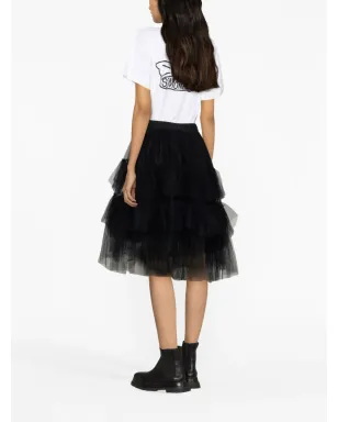 Simone Rocha ティアードチュールスカート - サムネイル3
