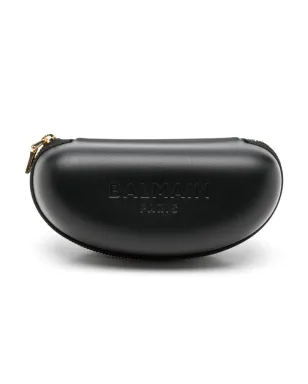 Balmain Eyewear シールドフレーム ティントサングラス（オレンジ） - サムネイル4