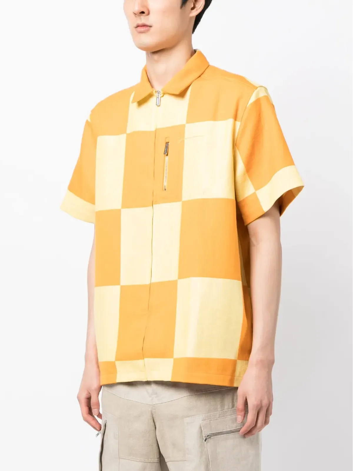 Jacquemus ラ・シェミーズ・バンホー シャツ - オレンジ - 画像3