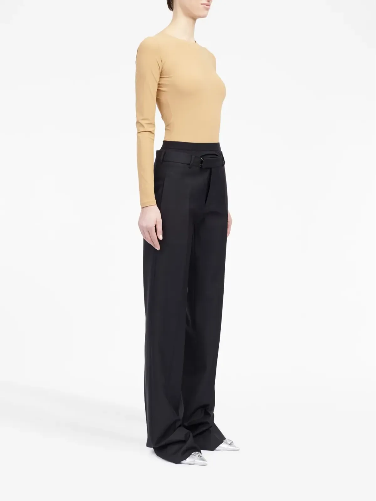 MM6 Maison Margiela 二重構造テーラードパンツ - 画像3