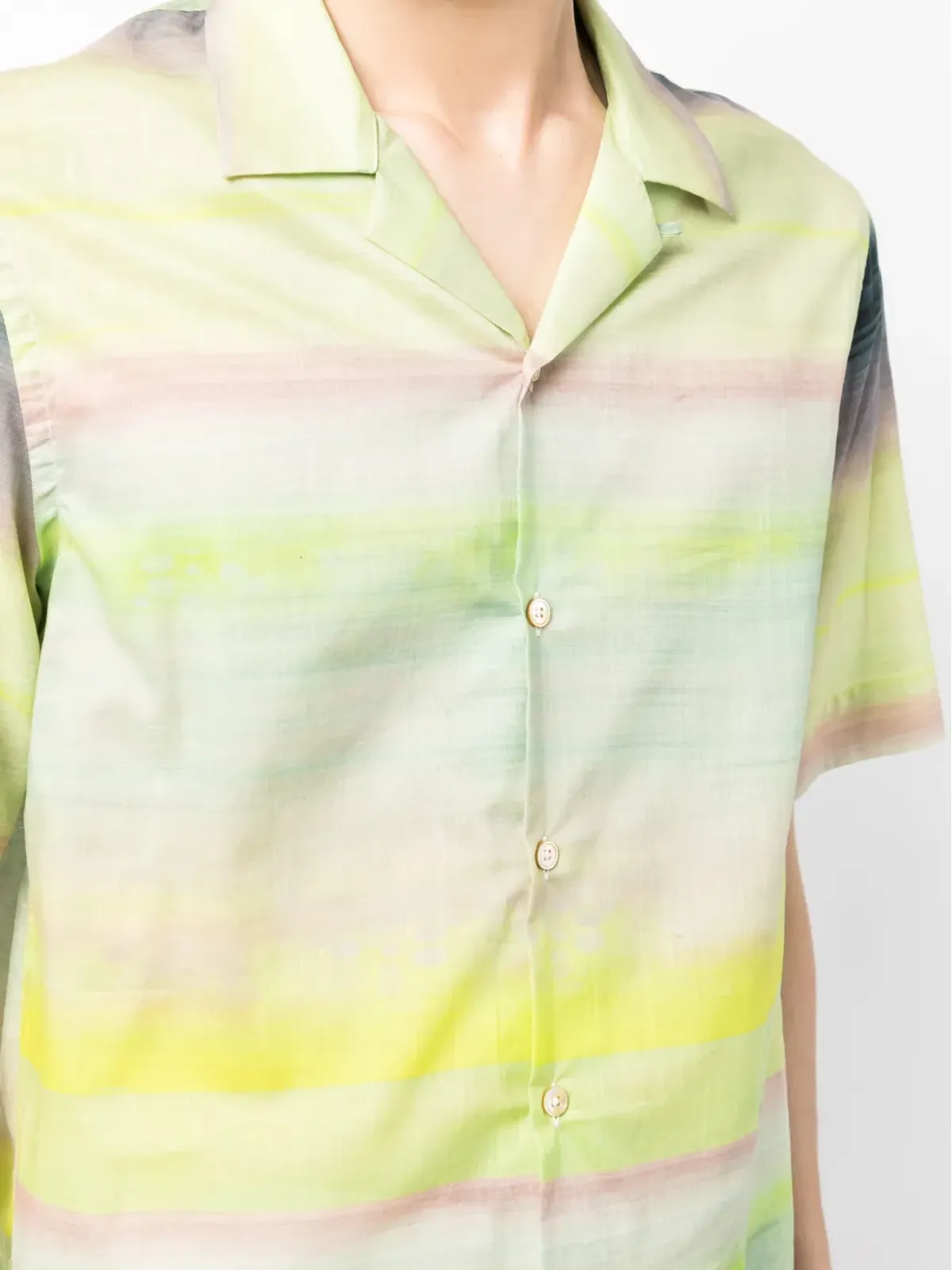 Paul Smith Untitled Stripe 半袖シャツ - 画像5