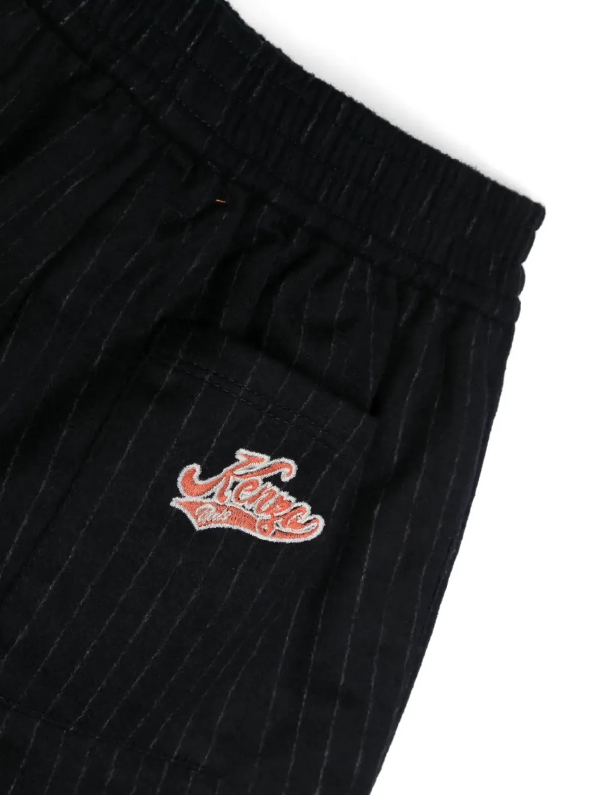 Kenzo Kids ロゴパッチ ウエストゴムパンツ - 画像3