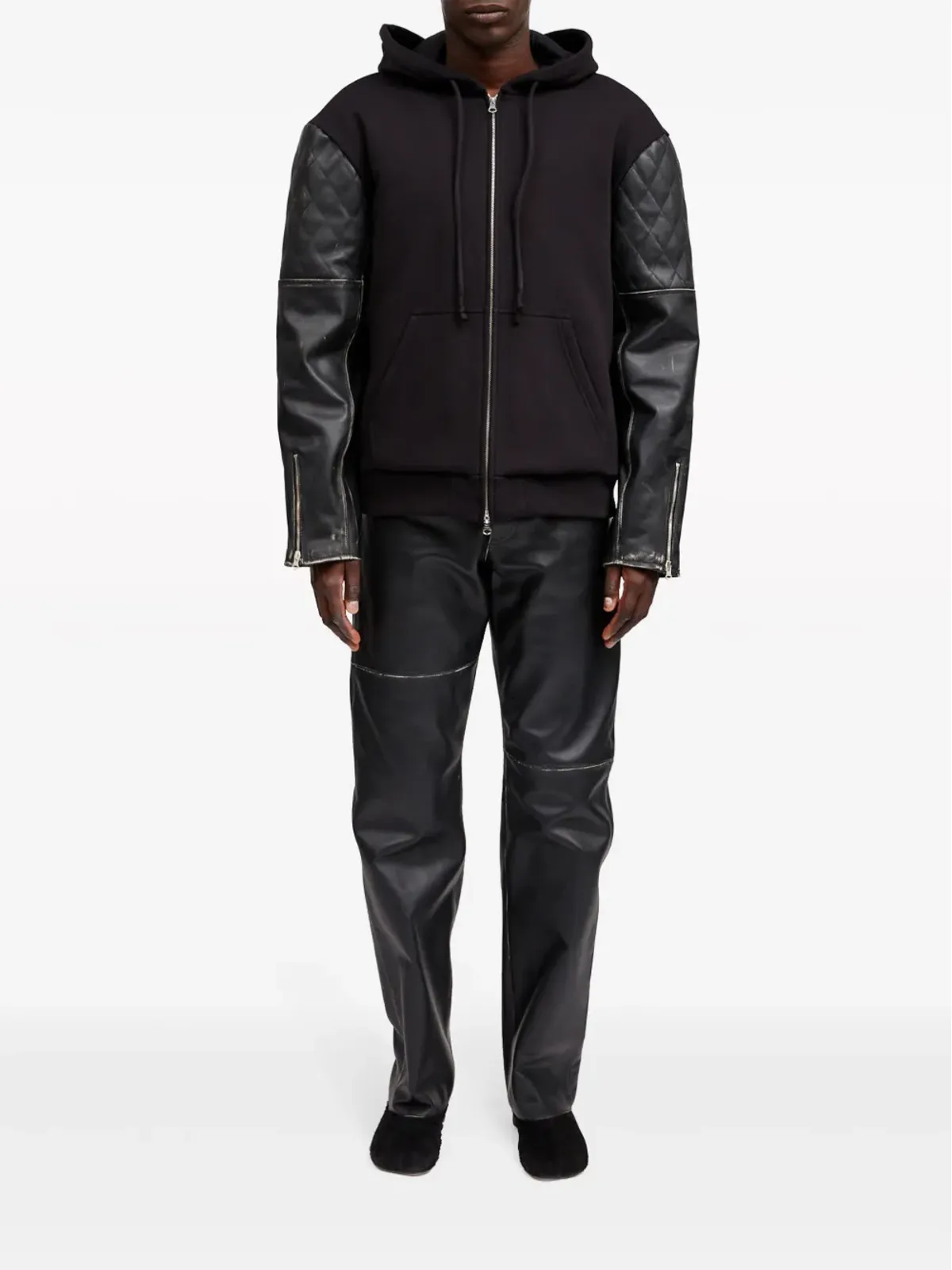 MM6 Maison Margiela ジップアップフード付きジャケット - 画像2