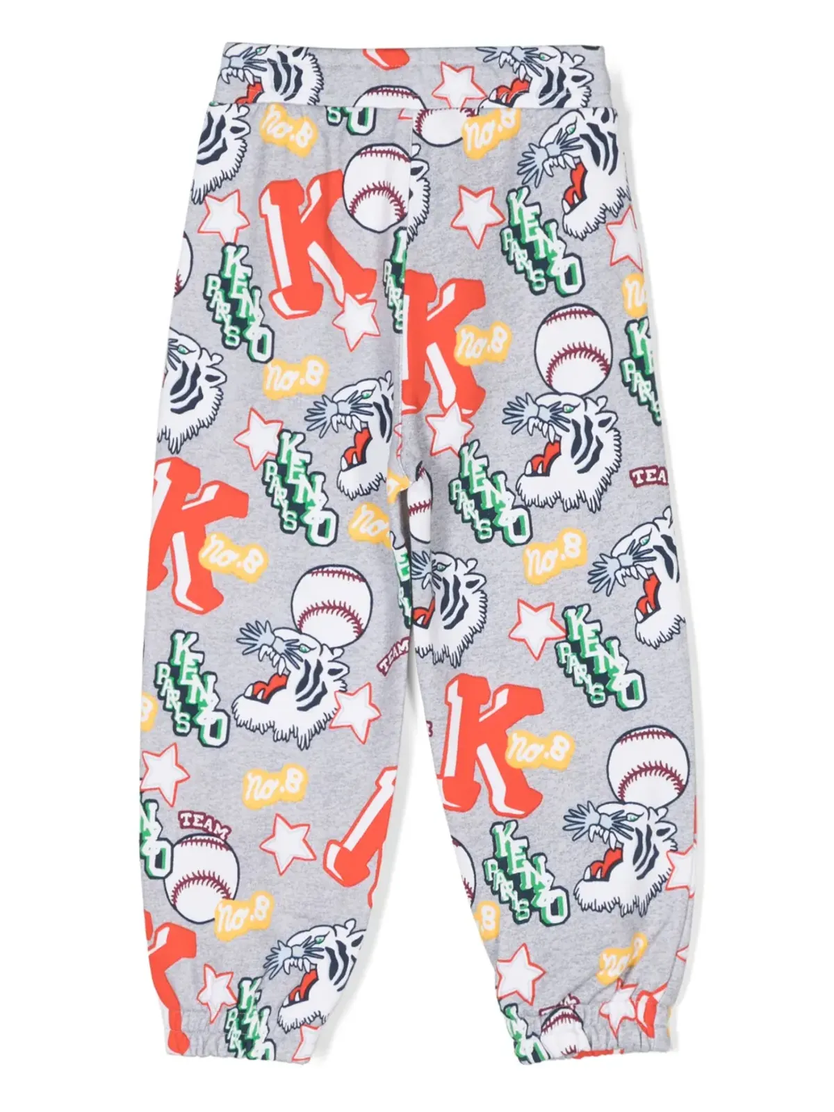 Kenzo Kids グラフィックプリントコットントラックパンツ - 画像2