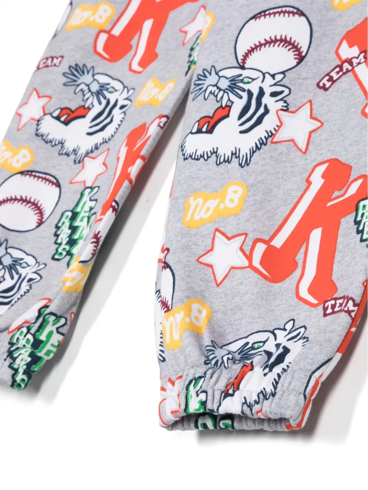 Kenzo Kids グラフィックプリントコットントラックパンツ - 画像3