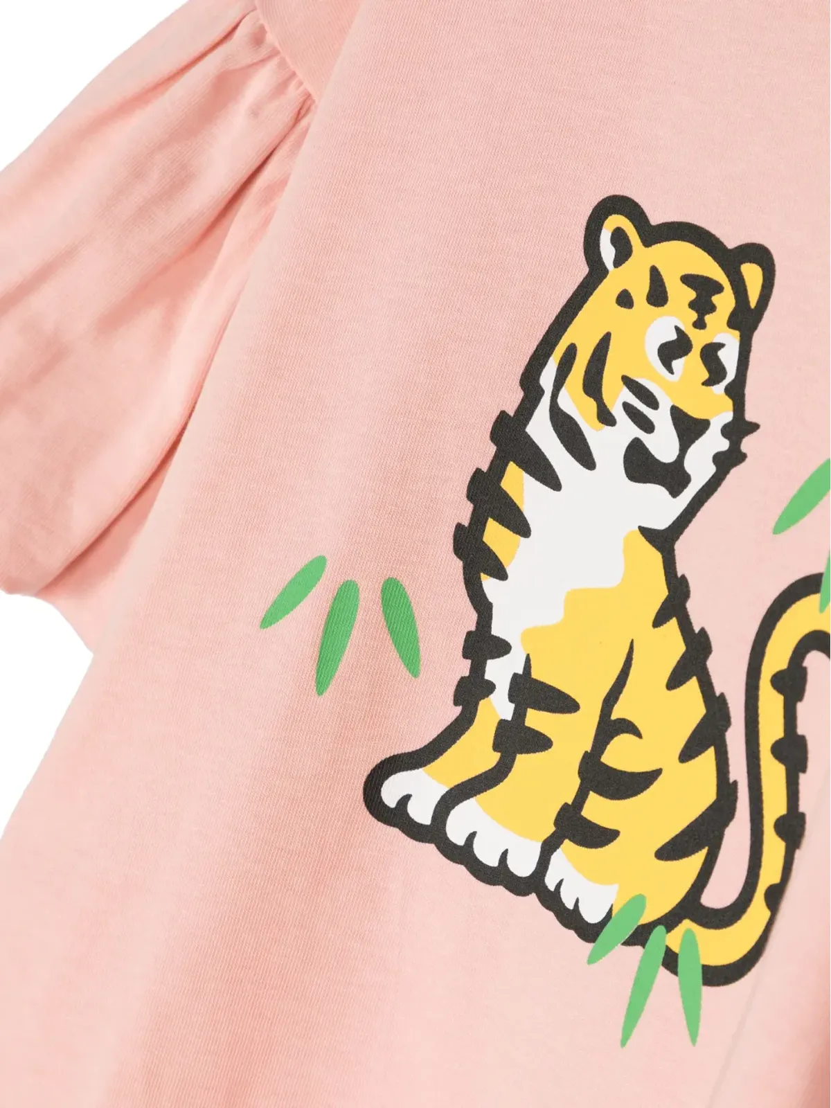 Kenzo Kids グラフィックプリント コットンドレス - 画像3