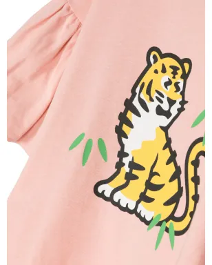 Kenzo Kids グラフィックプリント コットンドレス - サムネイル3