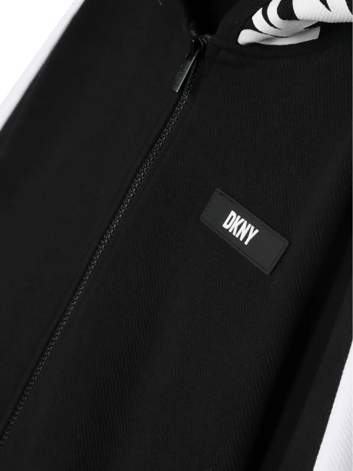 Dkny Kids ロゴプリント ジップアップ フーディ - 画像3