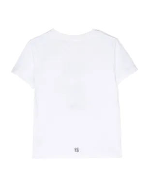 Givenchy Kids ディズニー Oswald プリント コットンTシャツ - White - サムネイル2