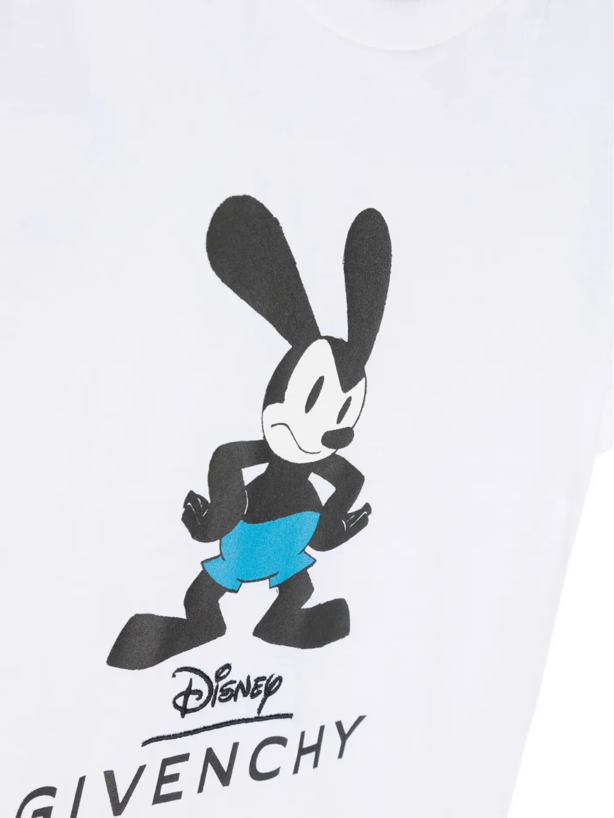 Givenchy Kids ディズニー Oswald プリント コットンTシャツ - White - 画像3