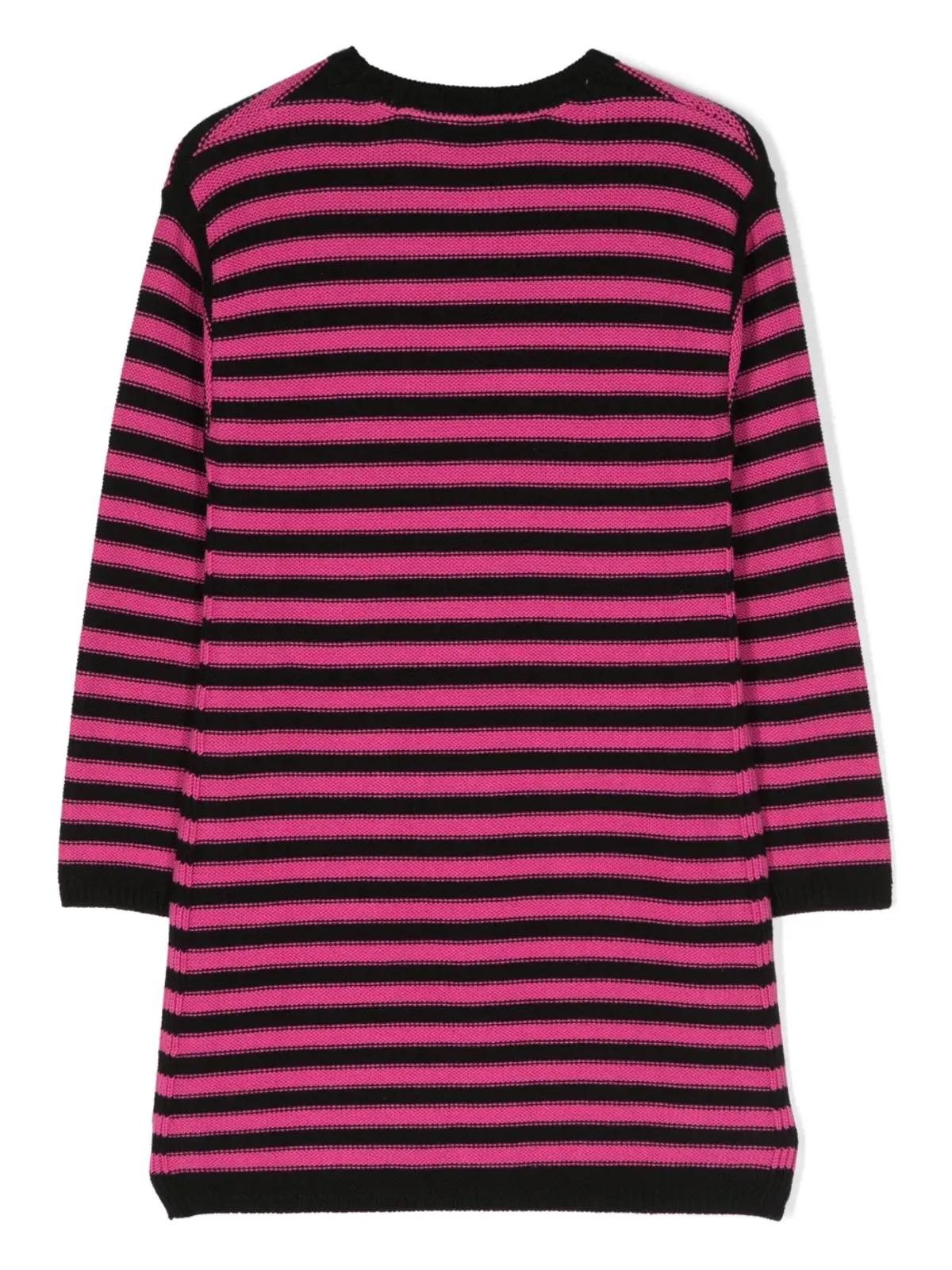 SONIA RYKIEL ENFANT ストライプ長袖ニットワンピース - 画像2