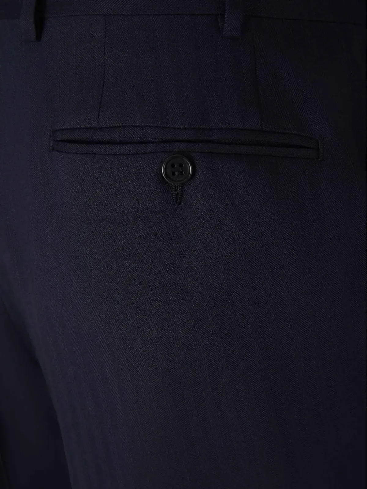 Canali ウール テーラードパンツ - ブルー - 画像4