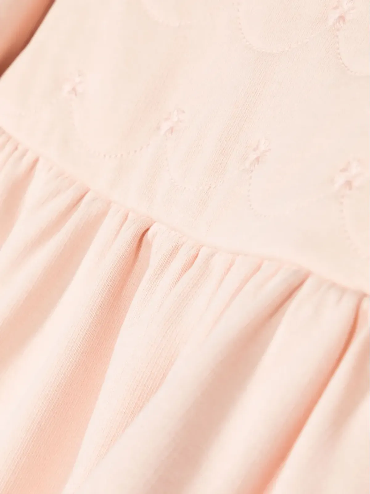 Chloé Kids 刺繍デザインのコットンワンピース - ピンク - 画像3