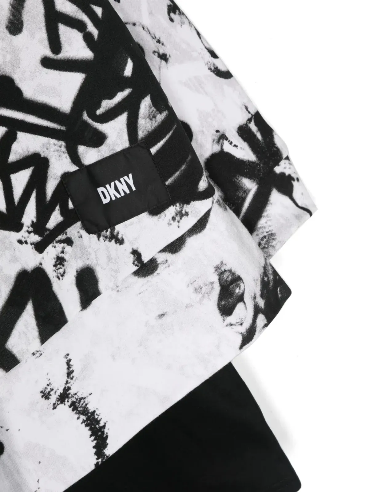 Dkny Kids グラフィティプリント レイヤードミニドレス - 画像3