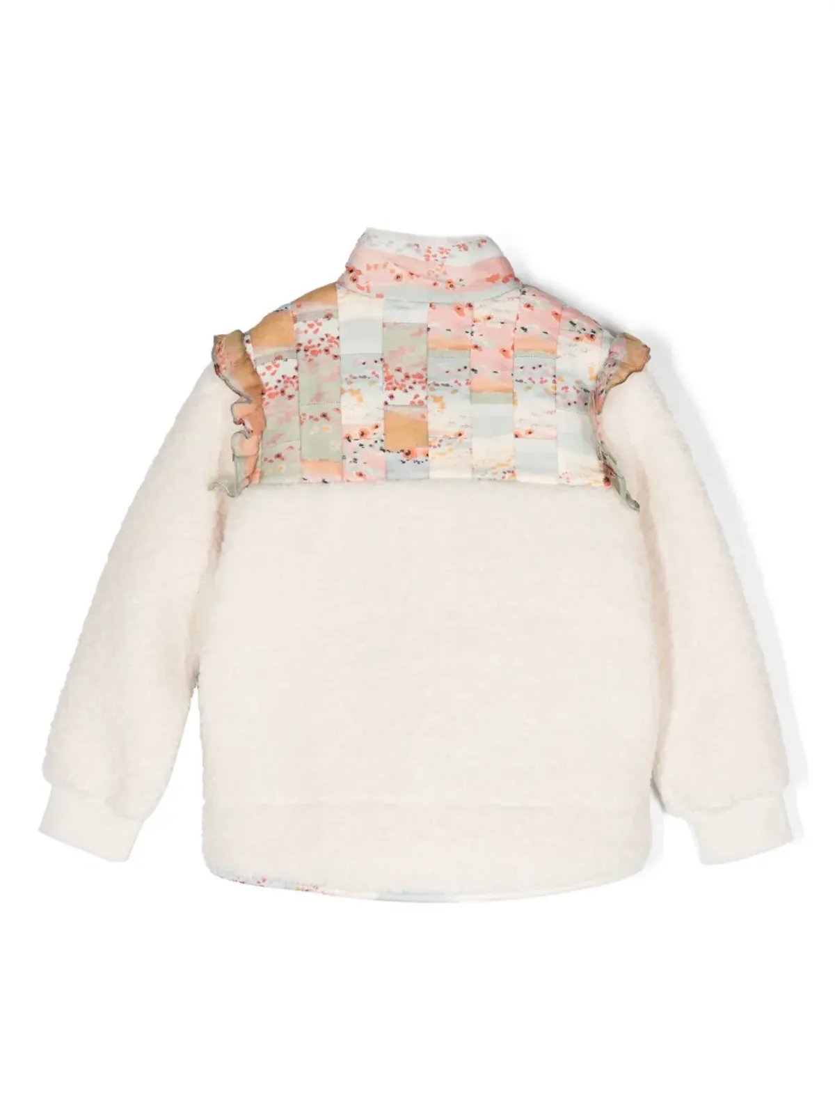 Chloé Kids パネルデザイン ハイネック スウェットシャツ - 画像2