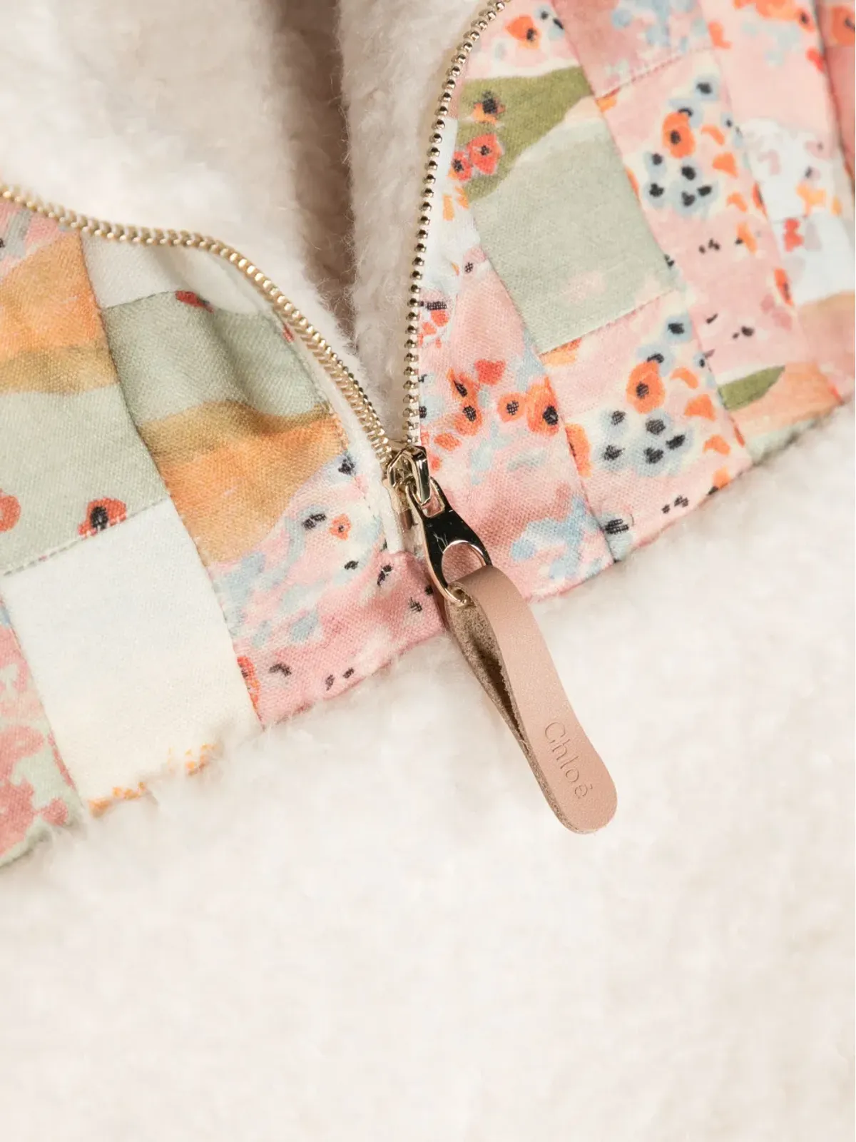 Chloé Kids パネルデザイン ハイネック スウェットシャツ - 画像3