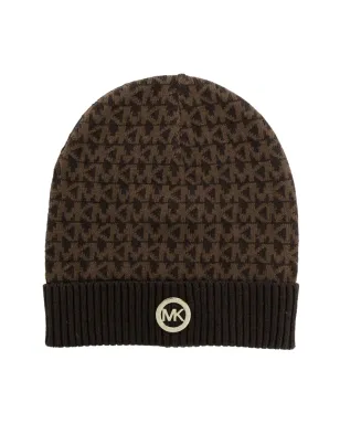Michael Kors Kids モノグラム柄ニットビーニー - サムネイル1