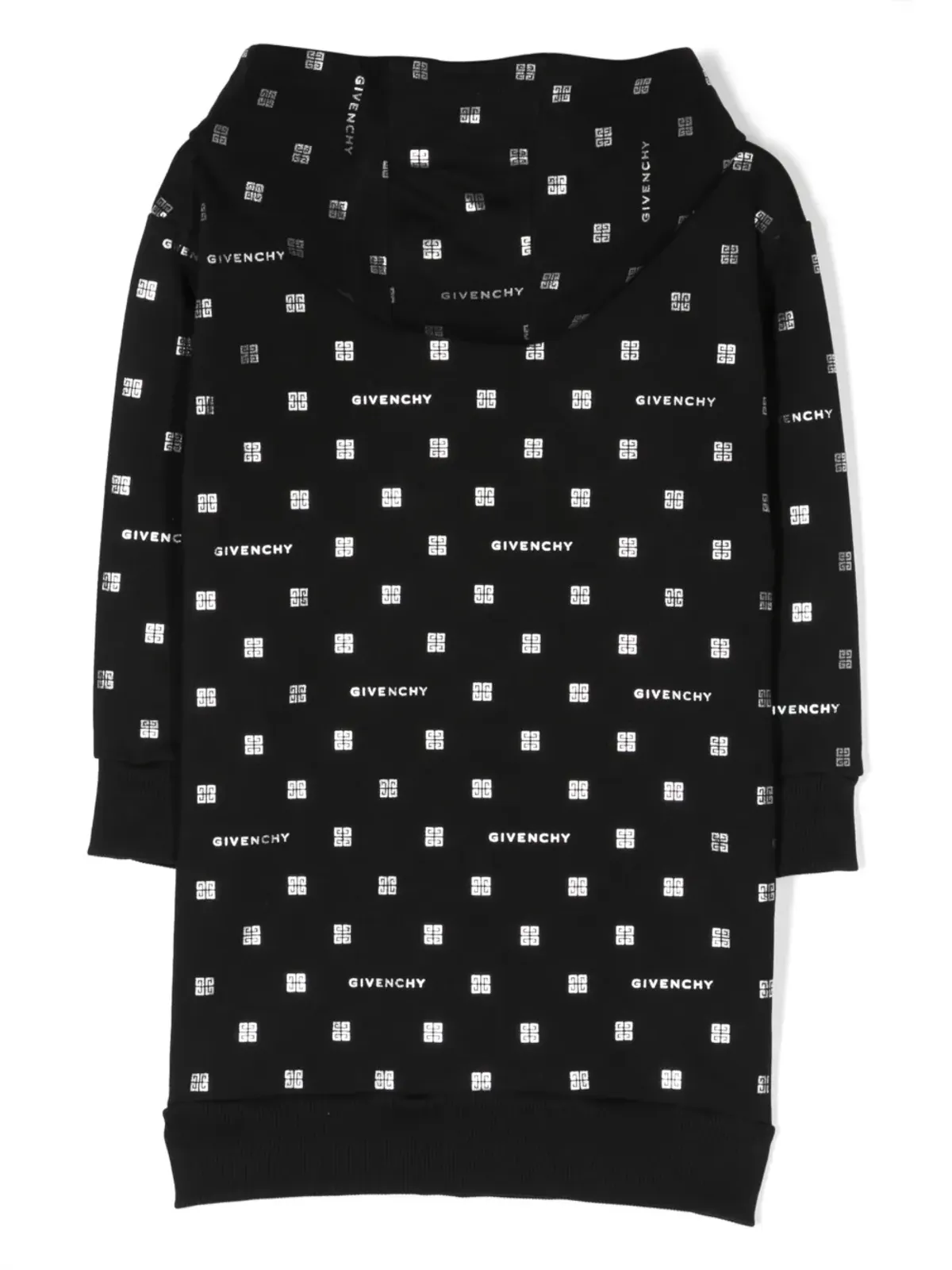 Givenchy Kids 4Gロゴ入りフード付きドレス - 画像2