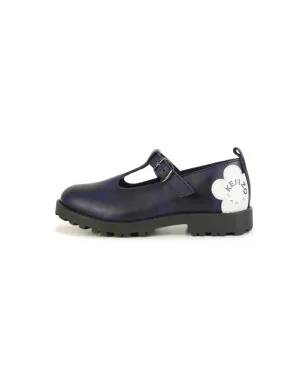 Kenzo Kids ロゴプリントレザー バレエシューズ - サムネイル5