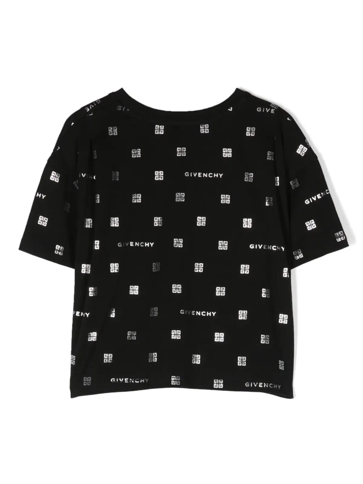 Givenchy Kids 4G logo print T-shirt - Black - 画像2