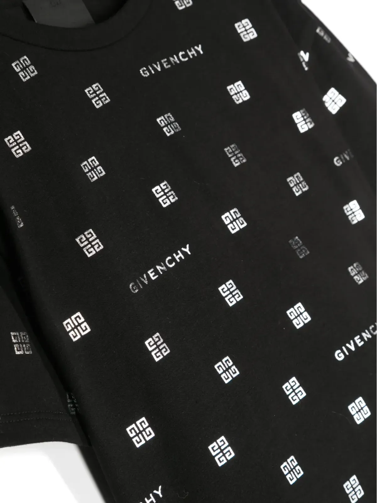Givenchy Kids 4G logo print T-shirt - Black - 画像3