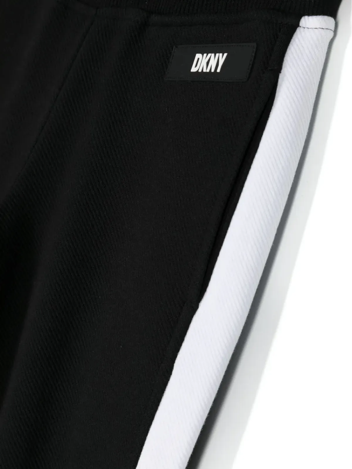 Dkny Kids サイドストライプ トラックパンツ ブラック - 画像3
