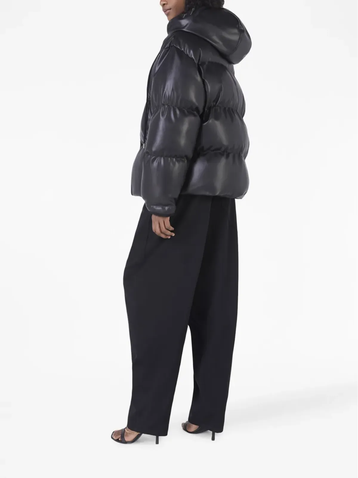 Stella McCartney アルター・マット フード付きダウンジャケット - 画像3