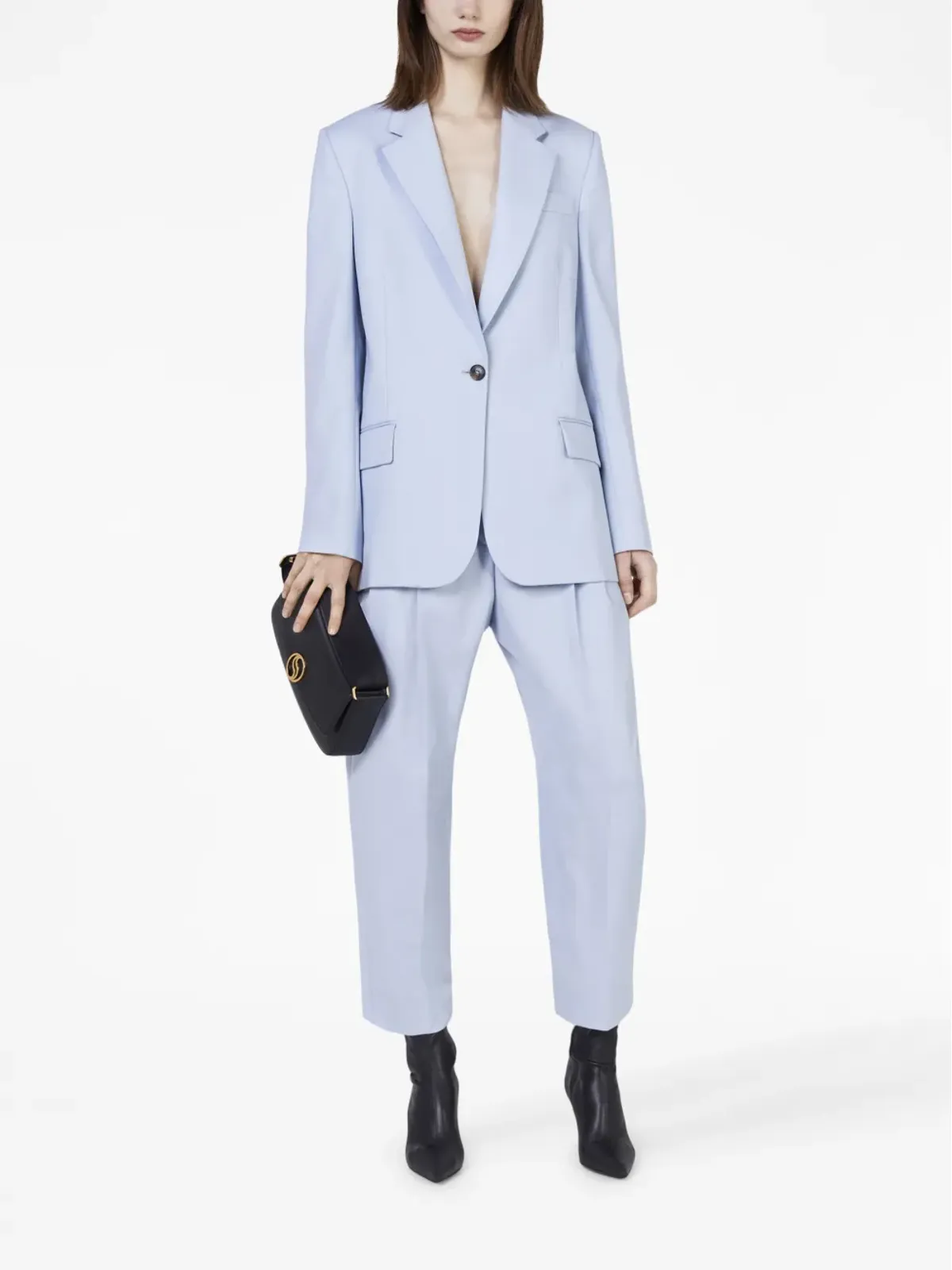 Stella McCartney フランネルのシングルブレストブレザー - 画像2
