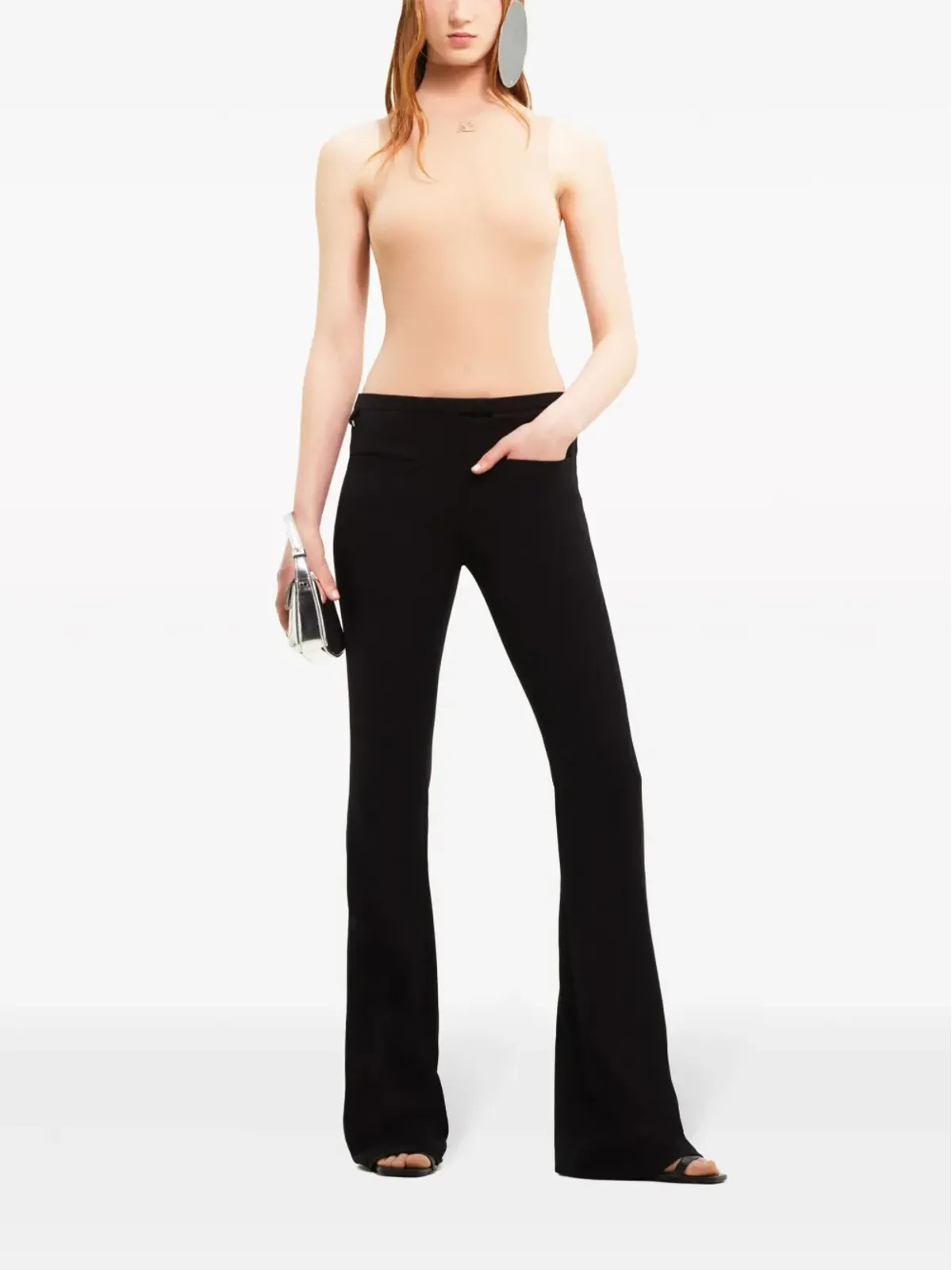 Courrèges Heritage ローライズトラウザー - 画像3