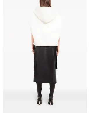 Courrèges スペース フリース フーディー（ホワイト） - サムネイル4
