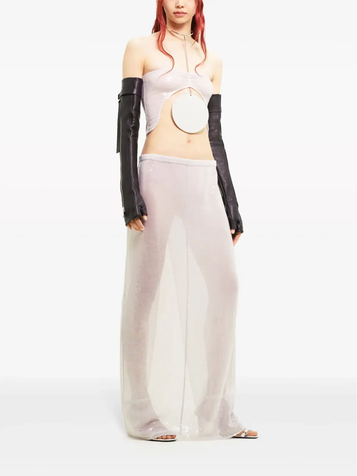 Courrèges ニューエイジ・スパンコールトップ - 画像2