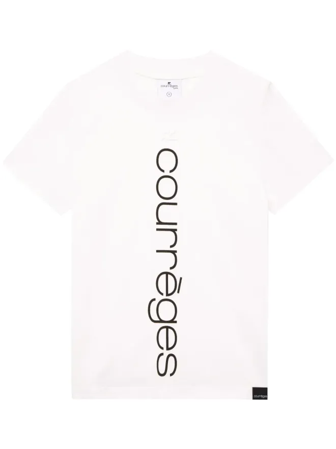 Courrèges Courrèges ロゴプリント Tシャツの商品画像