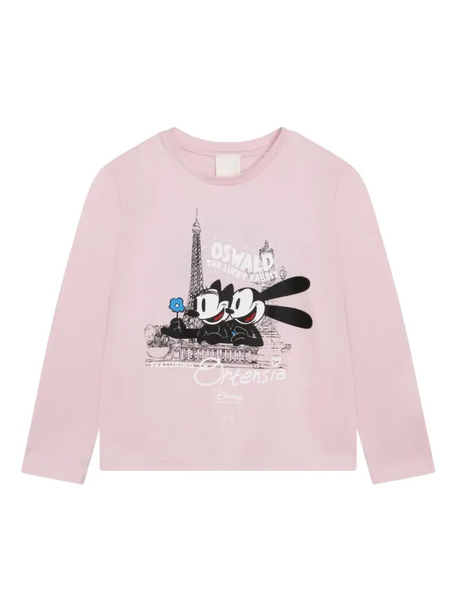 Givenchy Kids Givenchy Kids カートゥーンプリント オーガニックコットン Tシャツの商品画像