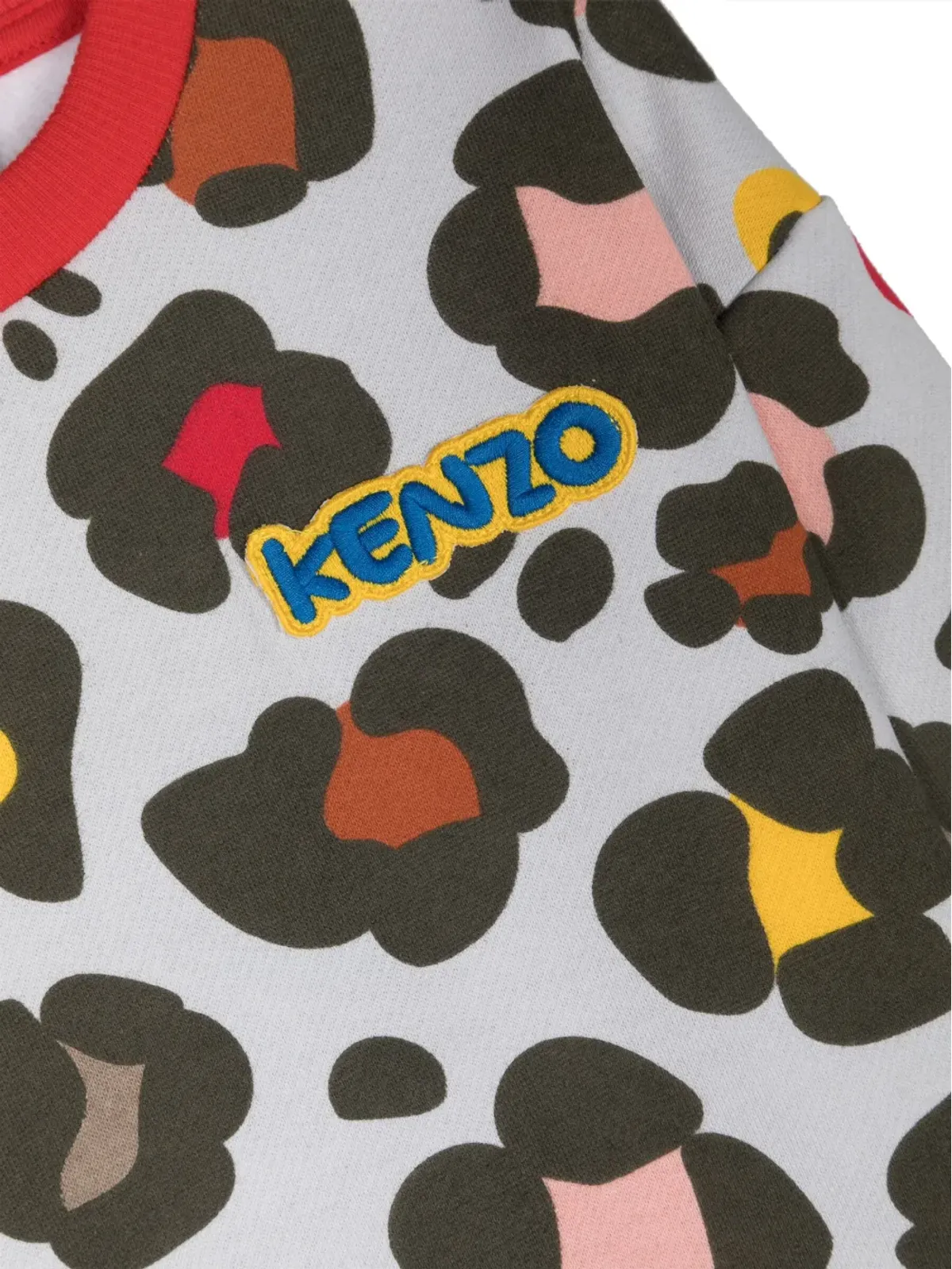 Kenzo Kids アニマルプリント スウェットシャツ - 画像3
