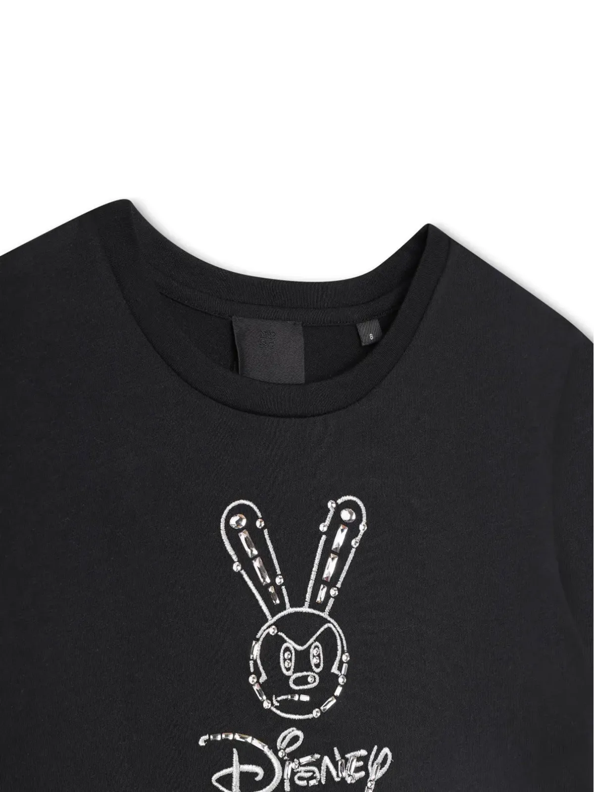Givenchy Kids ロゴ刺繍オーガニックコットンTシャツ - 画像3