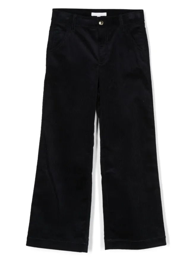 Chloé Kids Chloé Kids ワイドレッグ コーデュロイパンツの商品画像