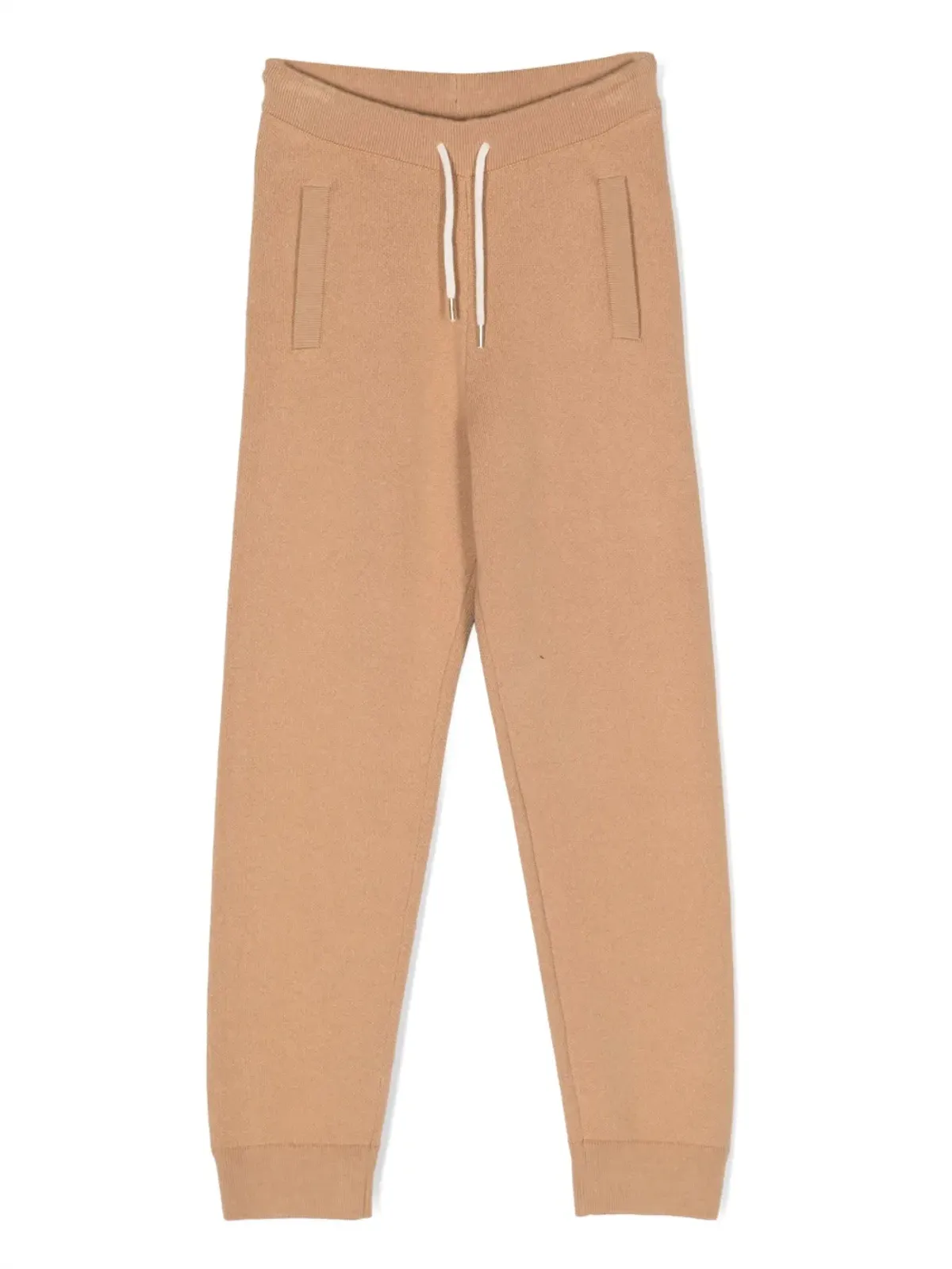 Chloé Kids ストライプ柄ニット地トラックパンツ - Neutrals - 画像1