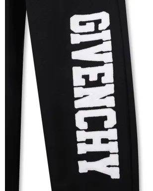Givenchy Kids ロゴアップリケ ドローストリング トラックパンツ - サムネイル3