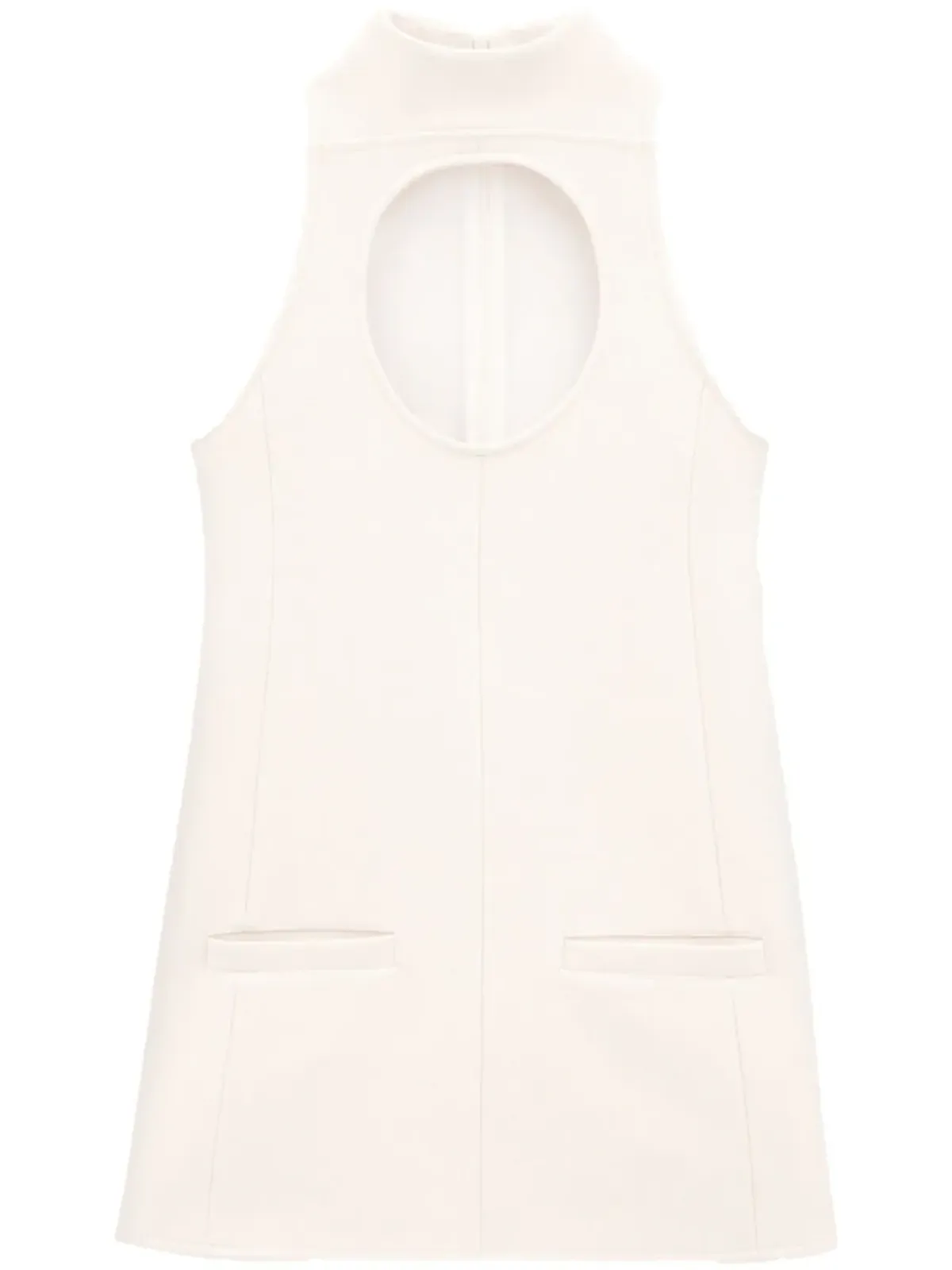 Courrèges サークルカットアウトミニドレス - 画像1